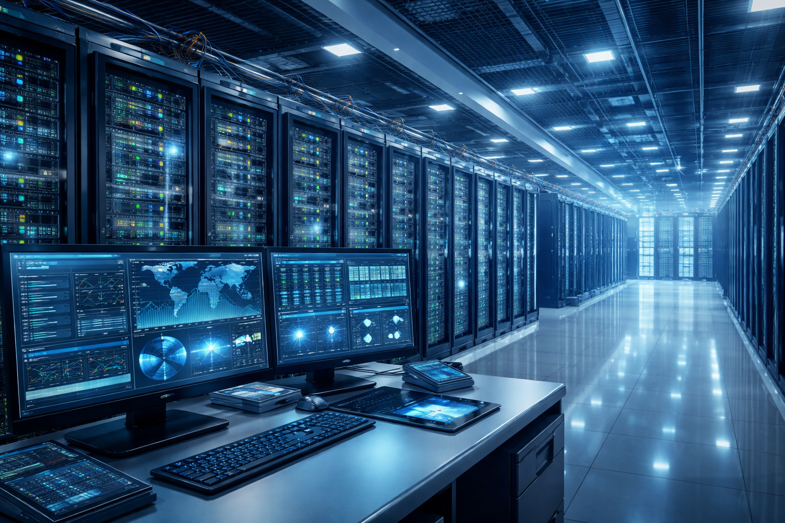 Enterprise data center infrastructure and global IT delivery